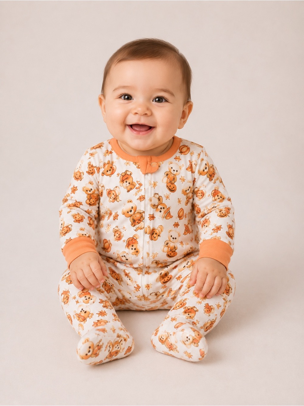 btween baby Bamboo Teddy Bear Halloween Onesie
